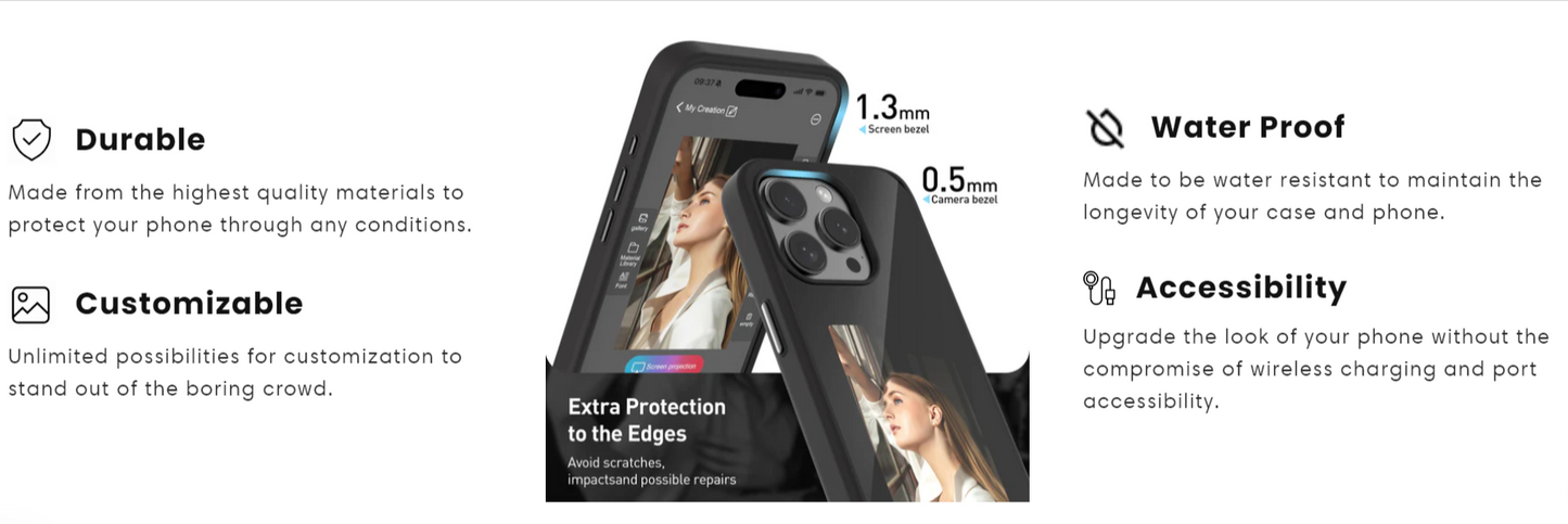 iPhone E INK Smart Screen Cases